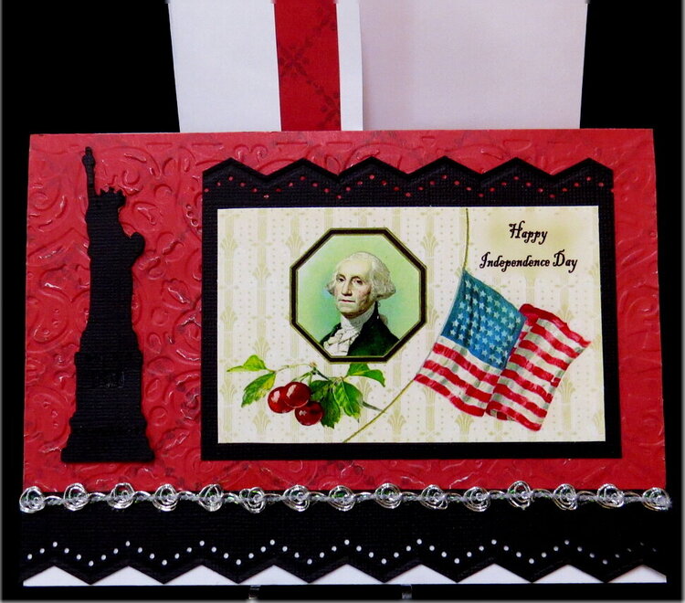 George Washington 4th of July Card
