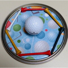 Golf Paint Can Top