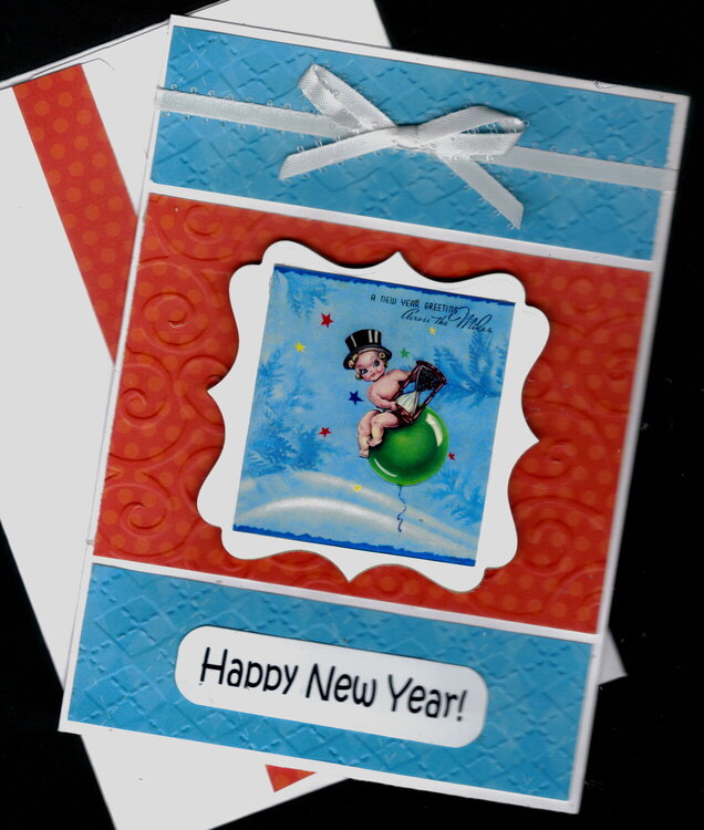 Happy New Year Across the Miles Card