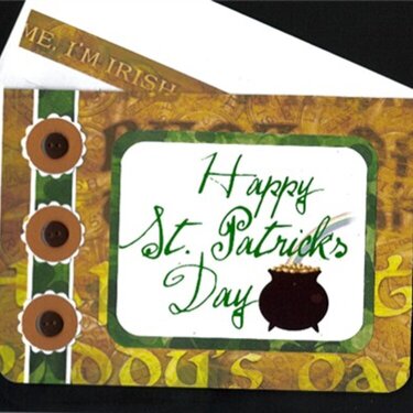 Happy St. Patrick&#039;s Day card