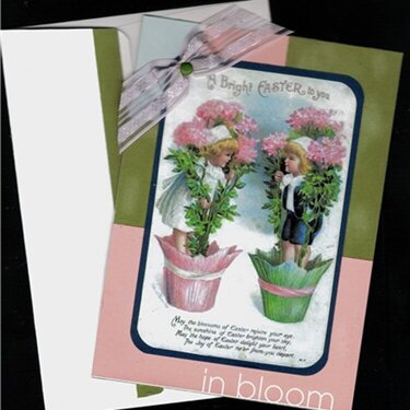 In Bloom Easter Card