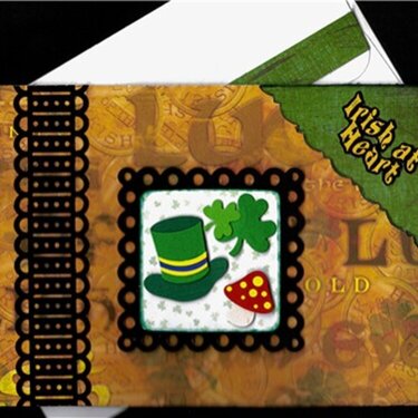 Irish At Heart St. Patrick&#039;s Day card