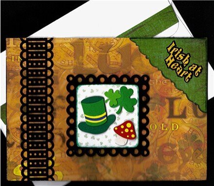 Irish At Heart St. Patrick&#039;s Day card