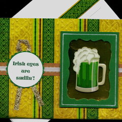 Irish Eyes Are Smilin' / Beer St. Pat's Card