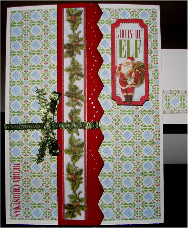 Jolly Ol&#039; Elf Christmas Card