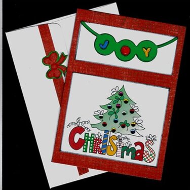 Joy Tree Christmas Card