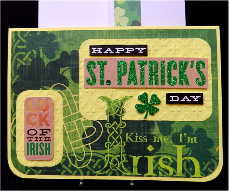 Kiss Me I&#039;m Irish St. Patrick&#039;s Day Card