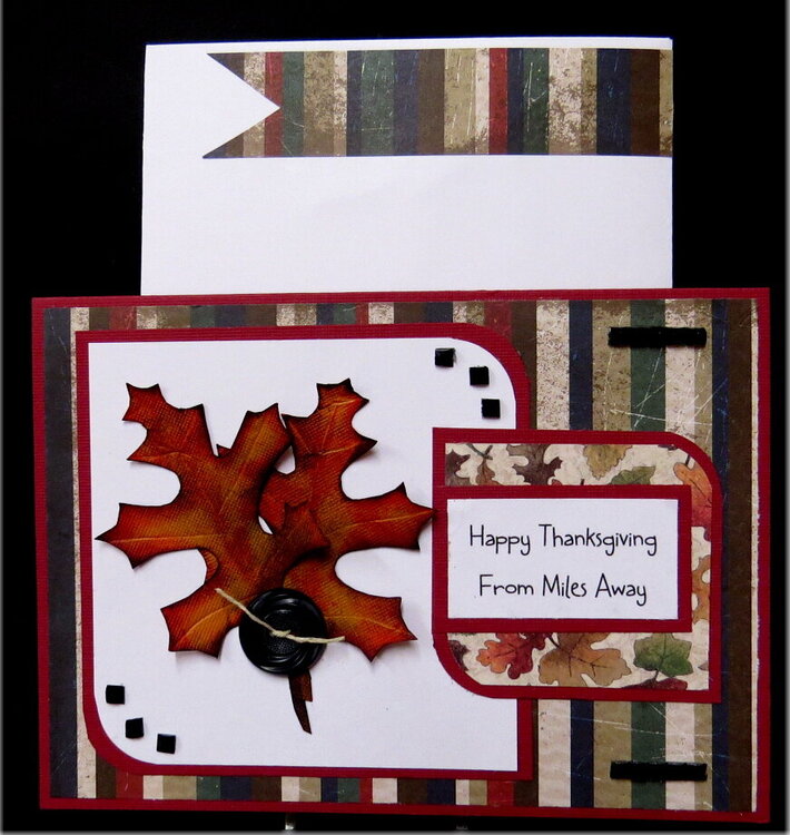 Leaves Thanksgiving Card