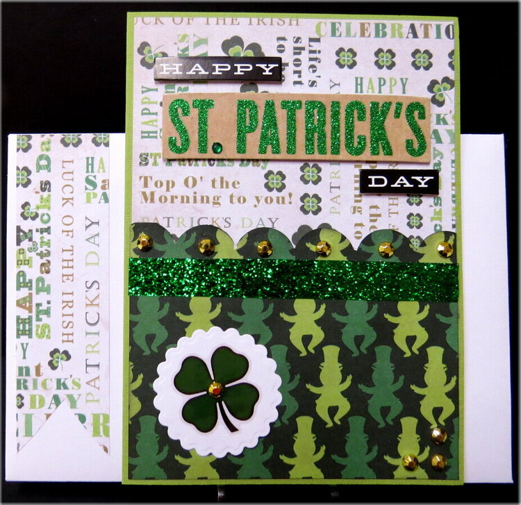 Leprechaun Happy St. Patrick&#039;s Day Card