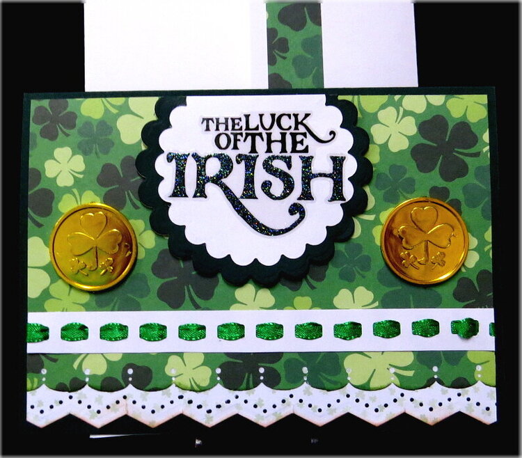 Luck of the Irish St. Patrick Day Card