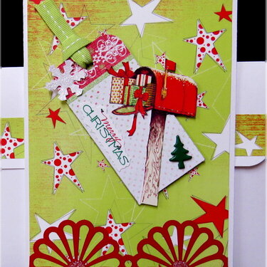 Mailbox Tag Christmas Card