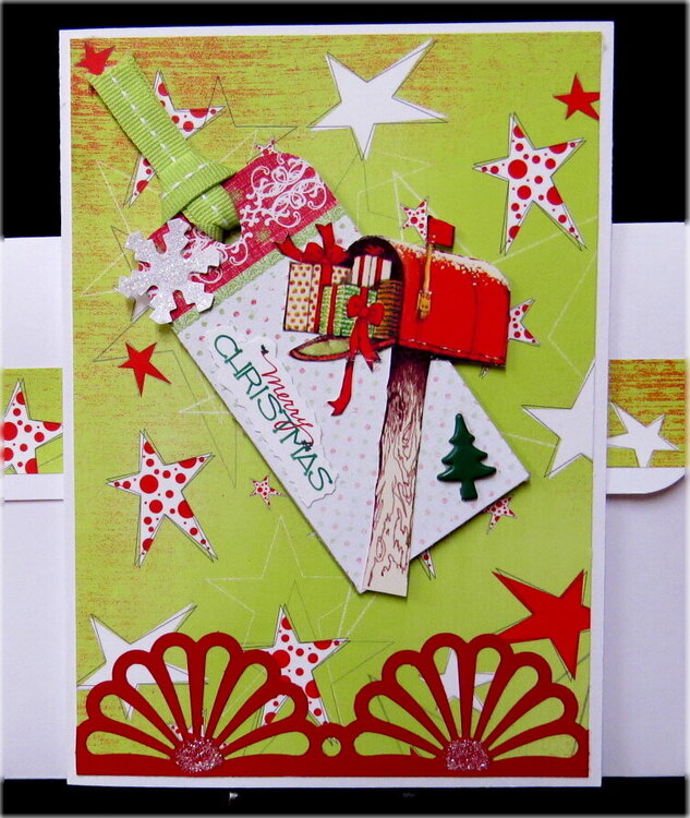 Mailbox Tag Christmas Card