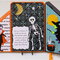 Mouse Gate Fold Halloween Card Inside 2