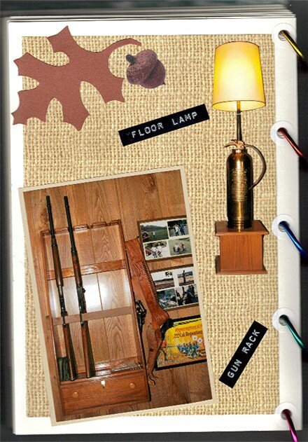 Page 22 (Floor Lamp and Gun Rack)