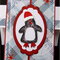 Penguin Gate Fold Xmas Card Inside