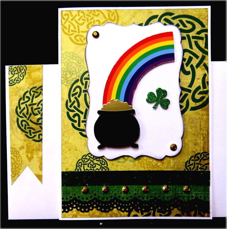 Pot Rainbow St. Patrick&#039;s Day Card