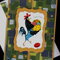 Rooster Easter Gate Fold Card