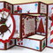 Rudolph Shutter Fold Christmas Card Inside