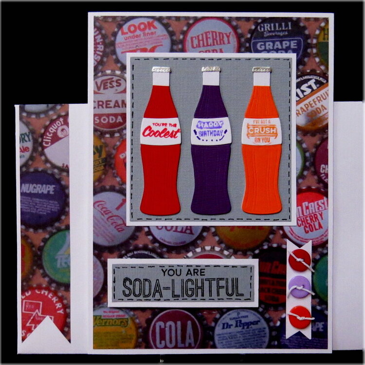 Soda-Lightful Birthday Card
