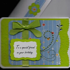 To A Special Friend Birthday Card
