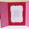 Tux Pink Swirls Valentine Card Inside