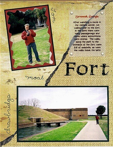 Fort Pulaski / Drawbridge / left side