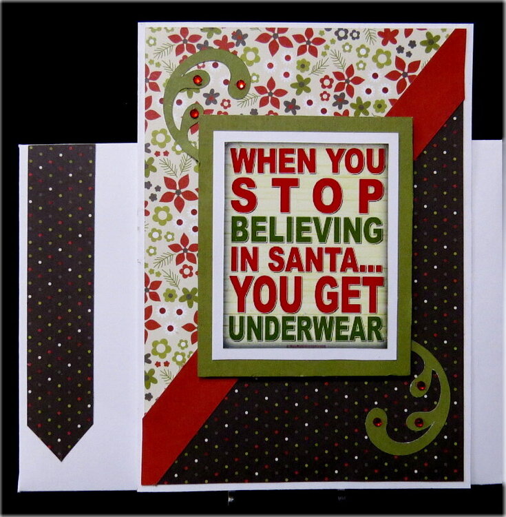 Underwear Christmas Card