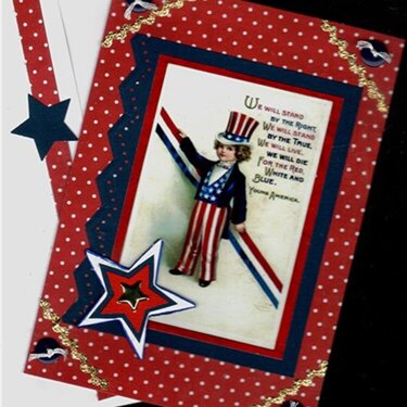 Young America 4th of July Card