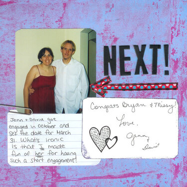 Wedding Guest Book- Jenn and David