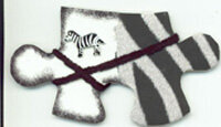 Zebra Puzzle Piece