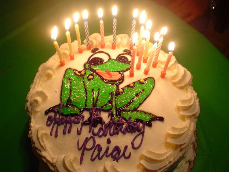 My dd&#039;s 14th birthday cake