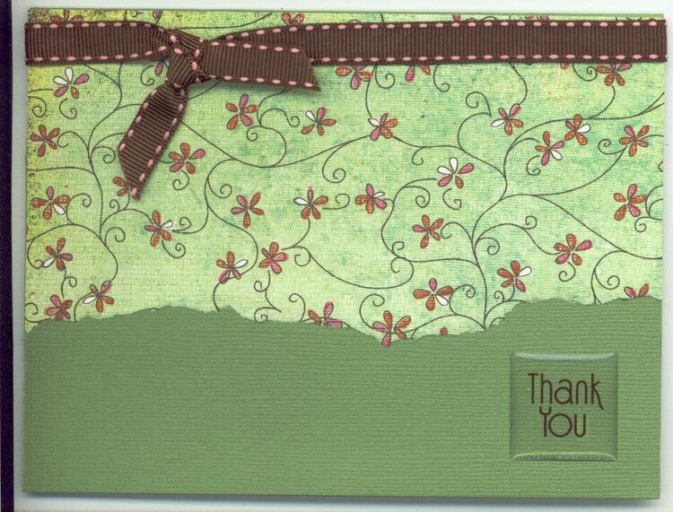Thank you Card