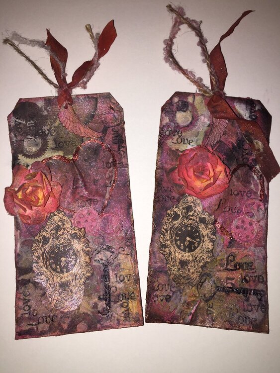Tags for VDAY steampunk swap