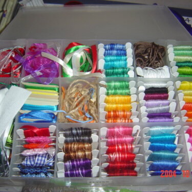 Floss &amp; Ribbon Storage