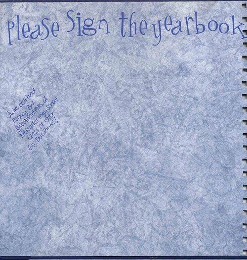 High School Memories Circle Journal 