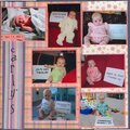 Carly's 1st year - Month by Month