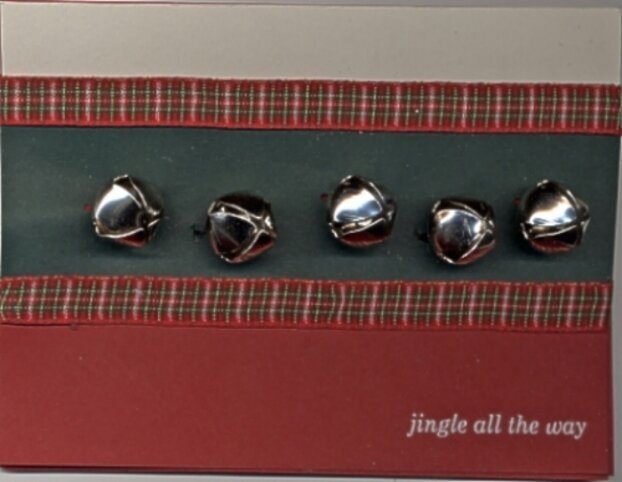 &quot;Jingle All The Way&quot; Christmas Card