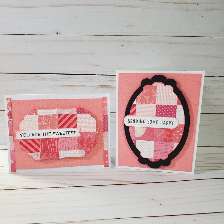 Scrap Cards -Pink