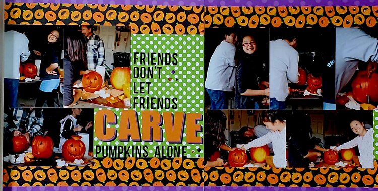 Friends Don&#039;t Let Friends Carve Pumpkins Alone