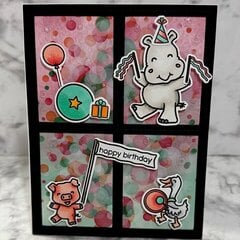 Happy Birthday Window