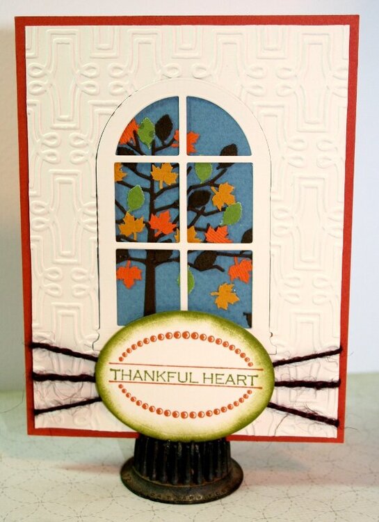 Thankful Heart - Fabulous Fall Card