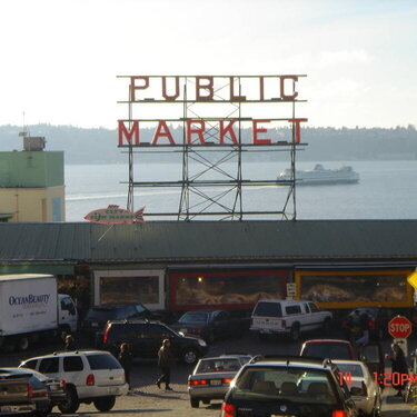 Seattle, Washington - Public Market
