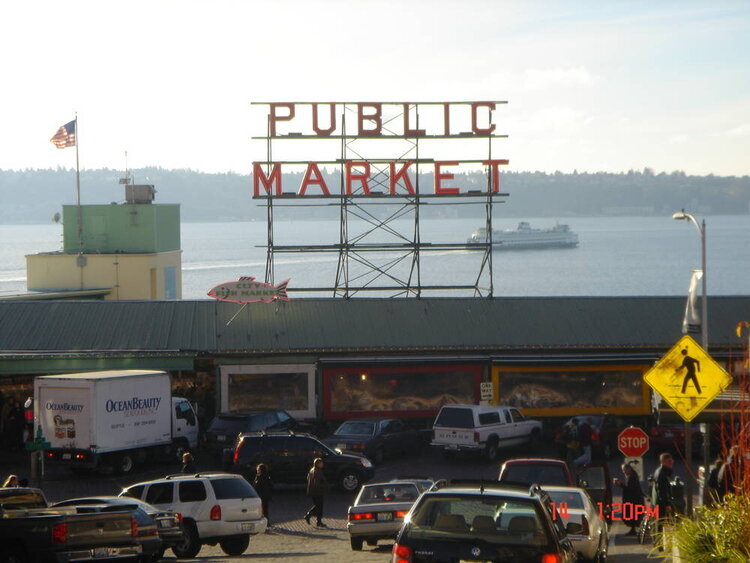 Seattle, Washington - Public Market