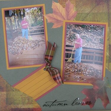 Autumn Leaves (right page)
