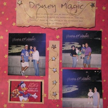 Disney World (left page)