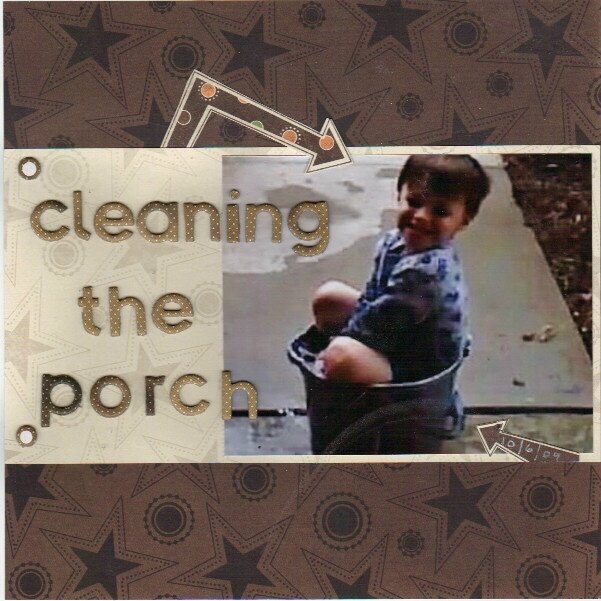 Cleaning the Porch
