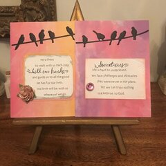 Two encouragement cards