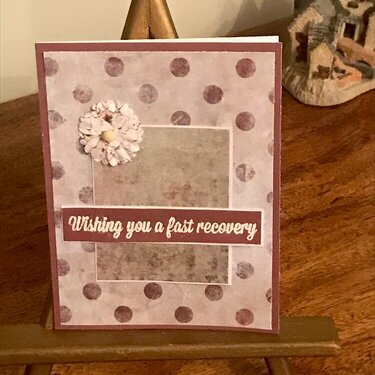 Wishing you a fast recovery