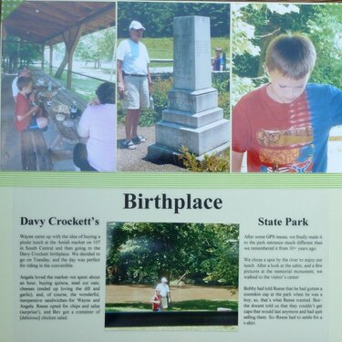 Davy Crockett&#039;s Birthplace