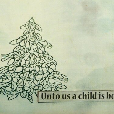 Unto us a child is born